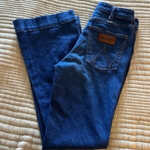 Wrangler Dark Blue Denim Pants